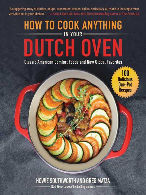Title details for How to Cook Anything in Your Dutch Oven: Classic American Comfort Foods and New Global Favorites by Howie Southworth - Wait list
